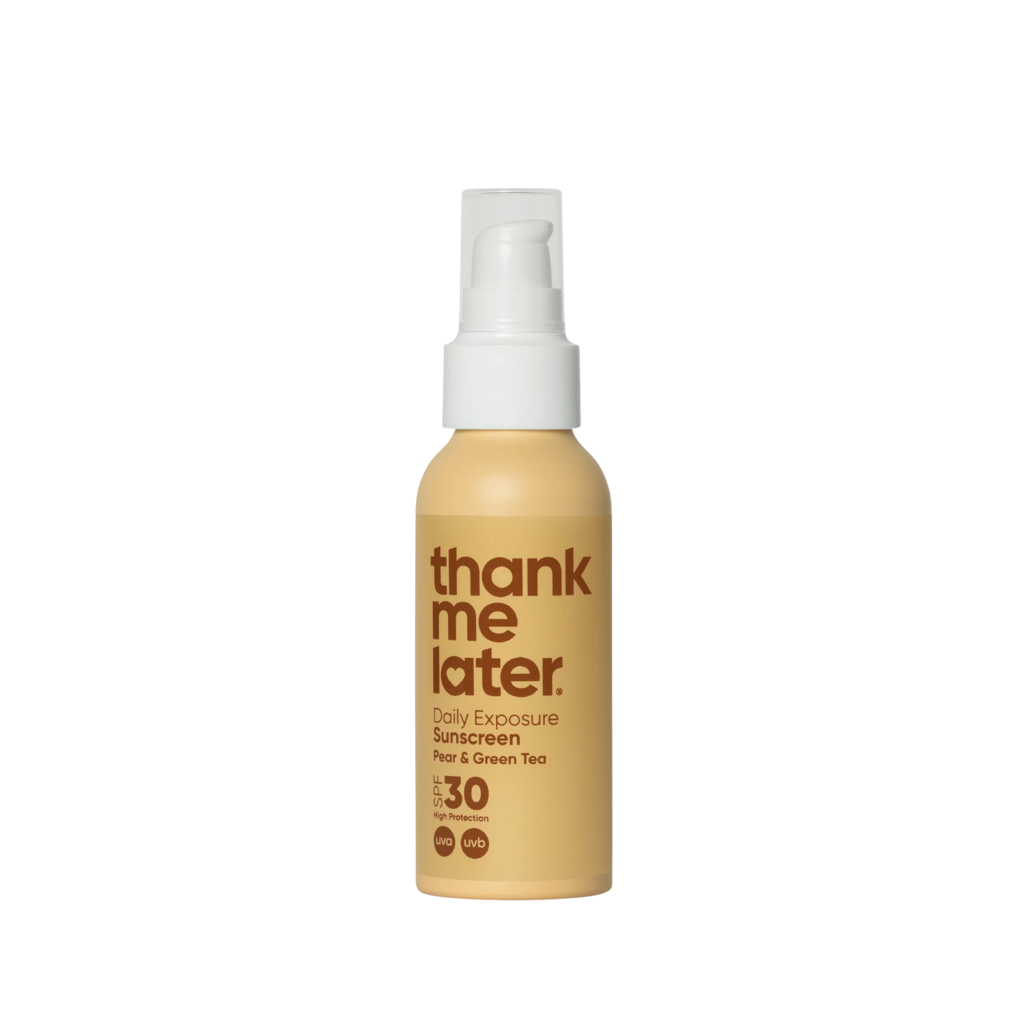 Thank Me Later | Pear & Green Tea Mineral Sunscreen
