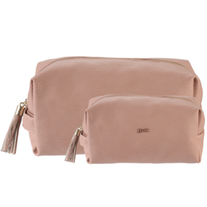Toilettas | Old pink leather