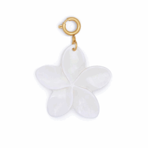 Shell Flower charm