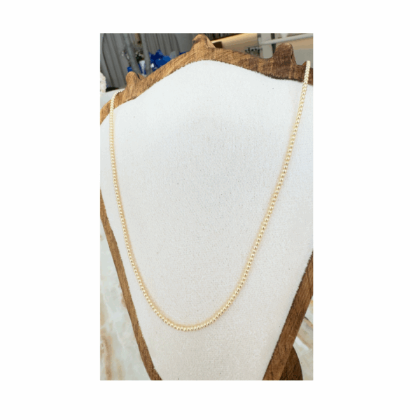 Basic gold 2 cm ketting J&B