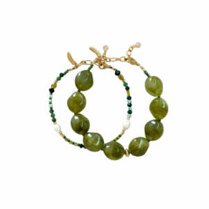 Le Veer | Hula Green Bracelet