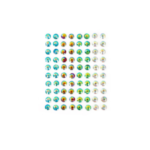 PXP |   Professional Colours Decoratiestickers rondje 80st