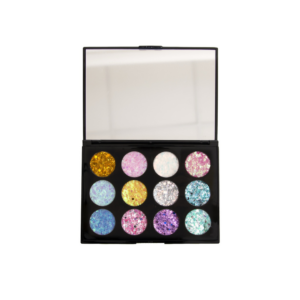 PXP |  Palette L'Hiver pressed chunky glitter cream 12 kleuren