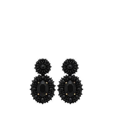 Paulie Pocket | Blair Earrings - Black