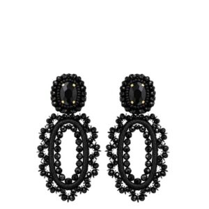 Paulie Pocket | Vanessa Earrings - Black