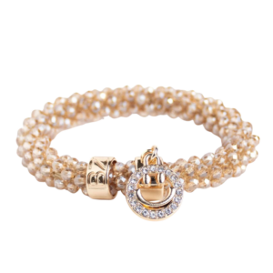 BANDITZ | BEADZ LUX - Smiley Champagne (RVS Gold)