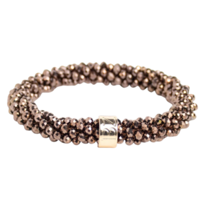 BANDITZ | BEADZ - Chocolat Brown (RVS Gold)