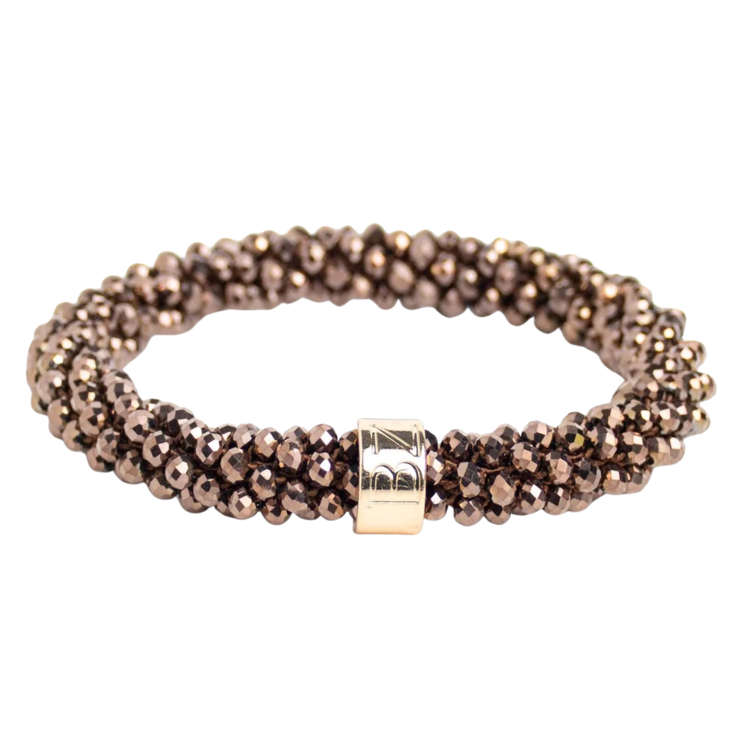 BANDITZ | BEADZ - Chocolat Brown (RVS Gold)