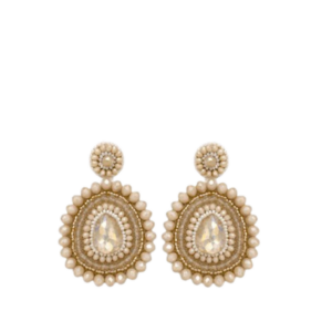 Paulie Pocket | Serena Earrings - Beige