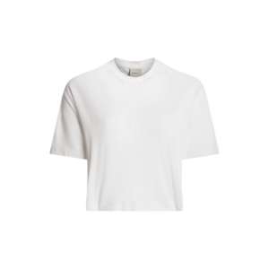 Varley | White Cropped Tee